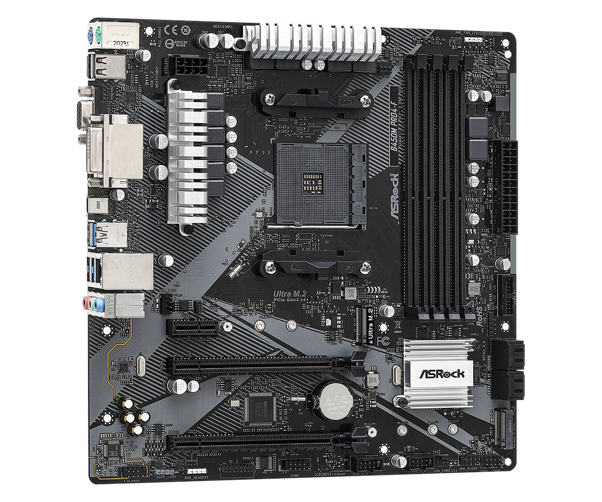 ASRock > B450M Pro4-F R2.0